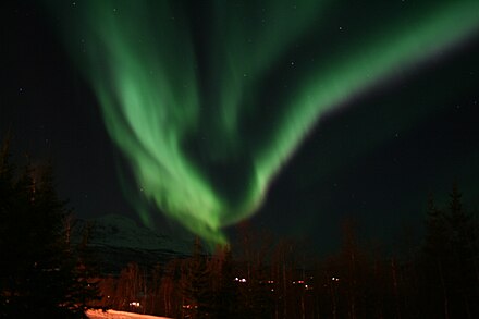 Aurora boreale Capodanno