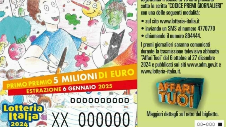 Lotteria Italia 2025 premi