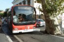 Auto contro bus a Ischia