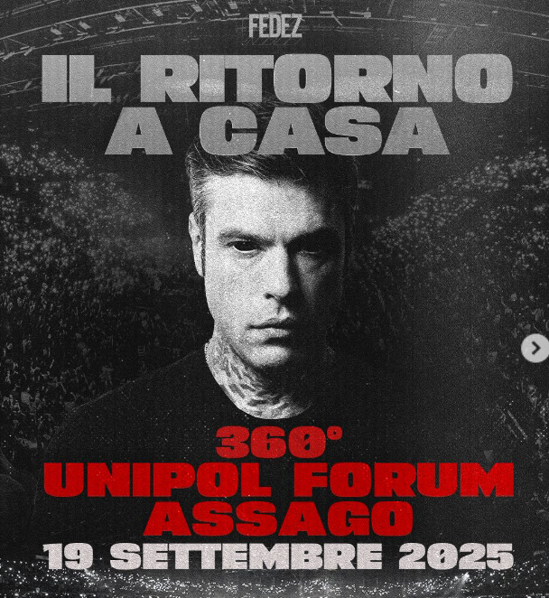 Fedez Forum di Assago