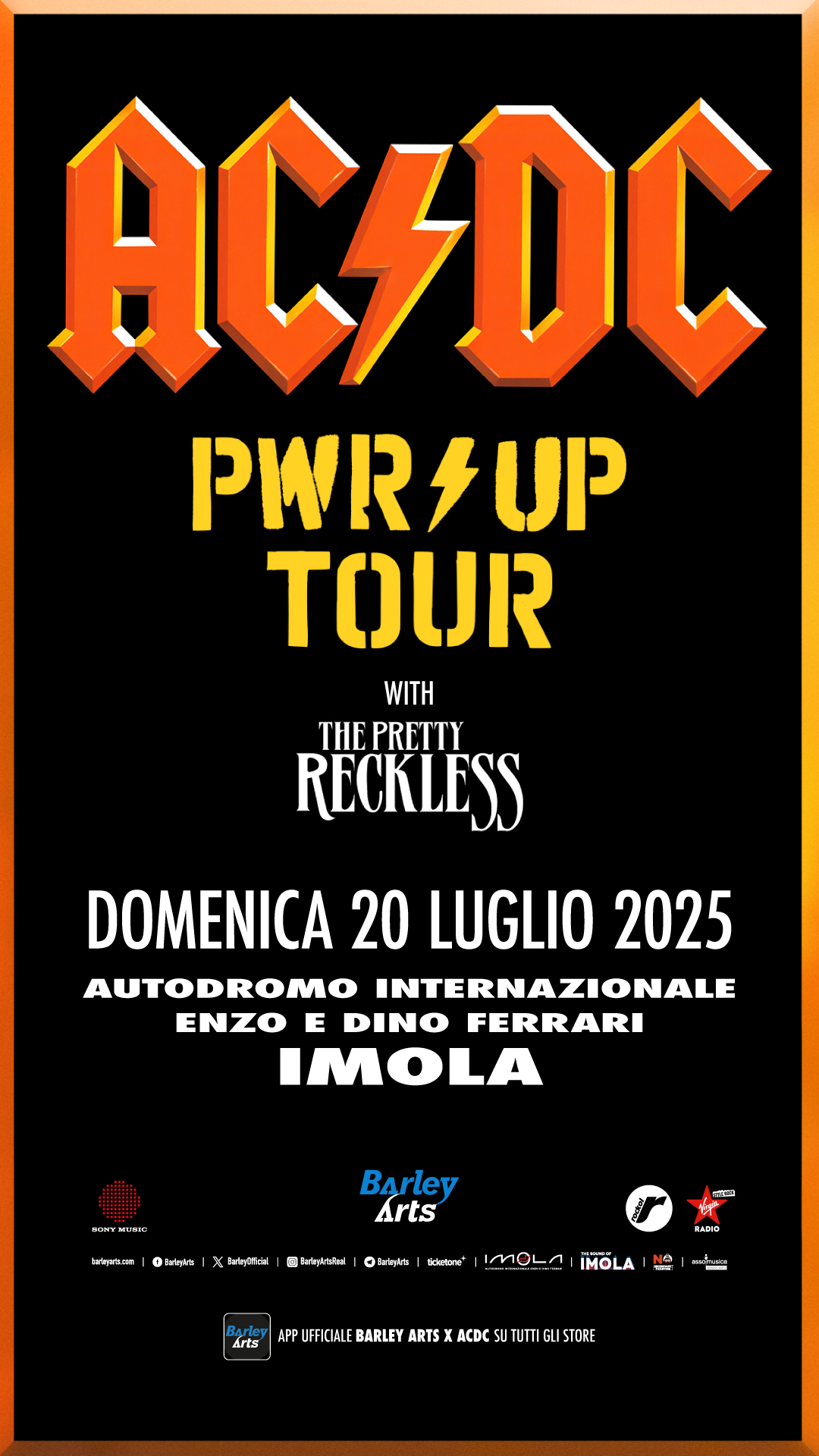 AC/DC in concerto a Imola il 20 luglio 2025: info, biglietti e dettagli ...
