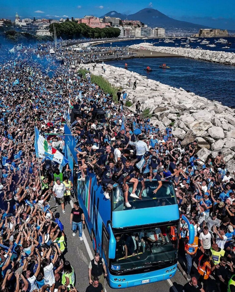 Festa Scudetto Napoli, giornata memorabile