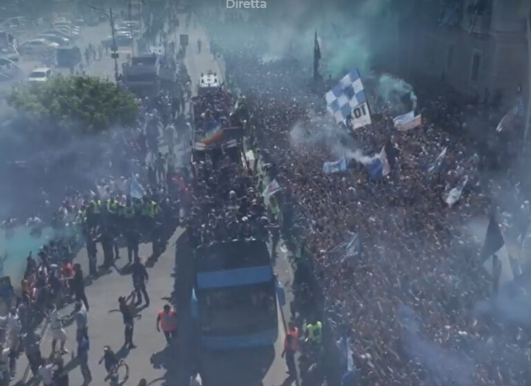 Napoli Festa scudetto, solo qualche codice giallo: nessun caso grave napoli festa scudetto
