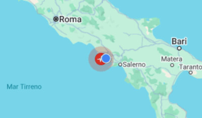 Home terremoto Campi Flegrei