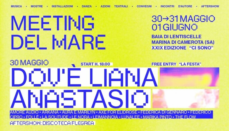 Meeting del Mare dal 30 maggio al 1 giugno: concerti, incontri e workshop meeting del mare 25