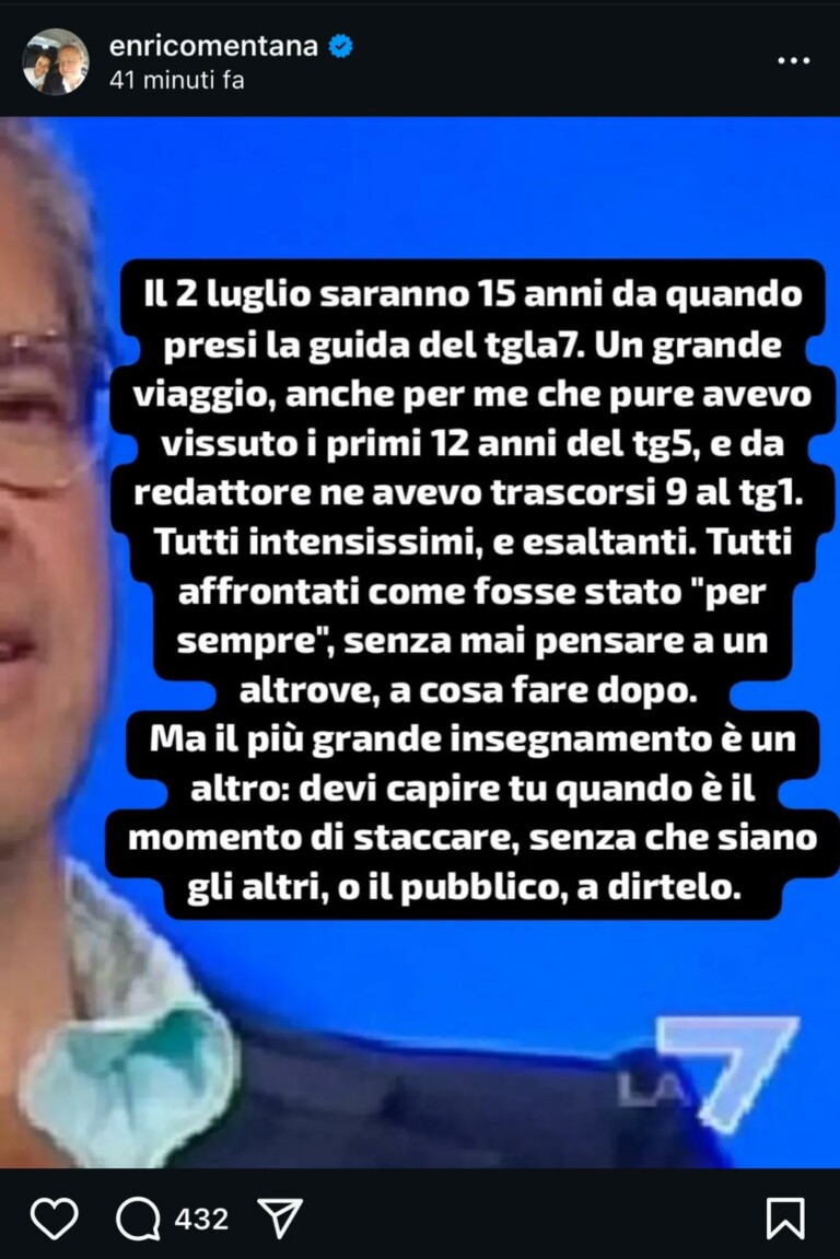 Enrico Mentana La7