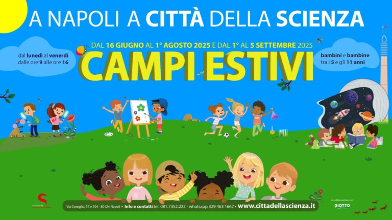 Campi estivi Città della Scienza 2025 a Napoli: scopri tutte le attività Campi estivi Città della Scienza