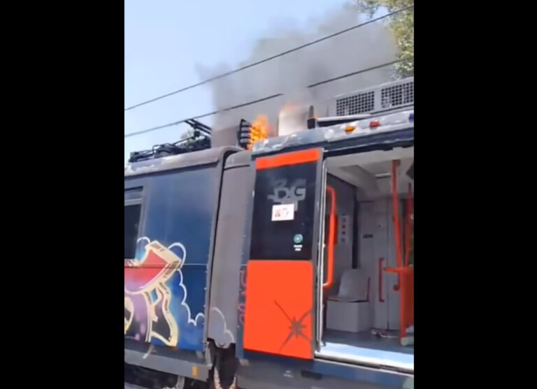Incendio Circumvesuviana