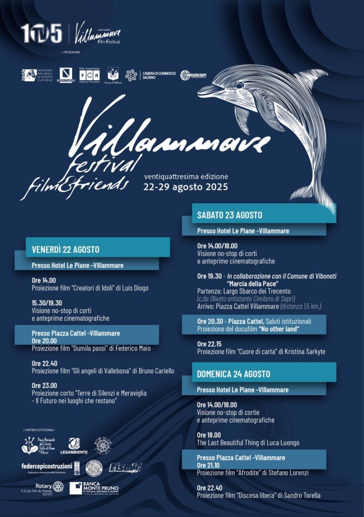 Da domani Villammare Festival Film&Friends