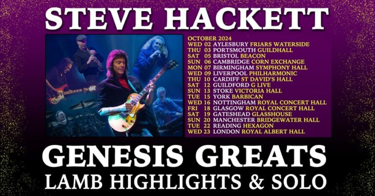 Steve Hackett, in tour anche a Napoli l’ex chitarrista dei Genesis steve hackett