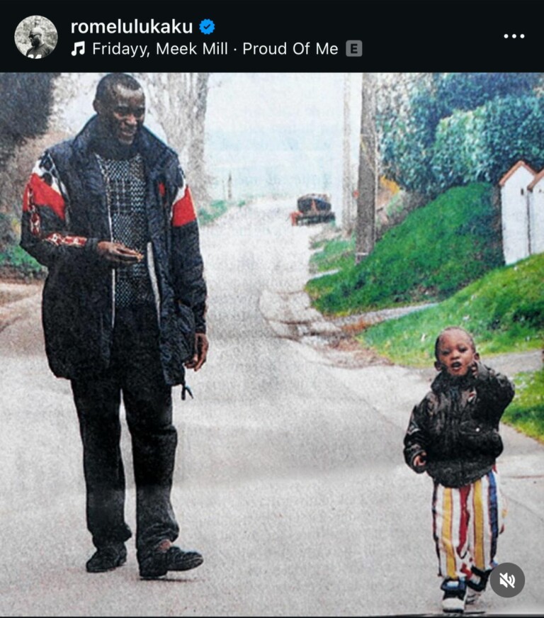 Lukaku morte padre
