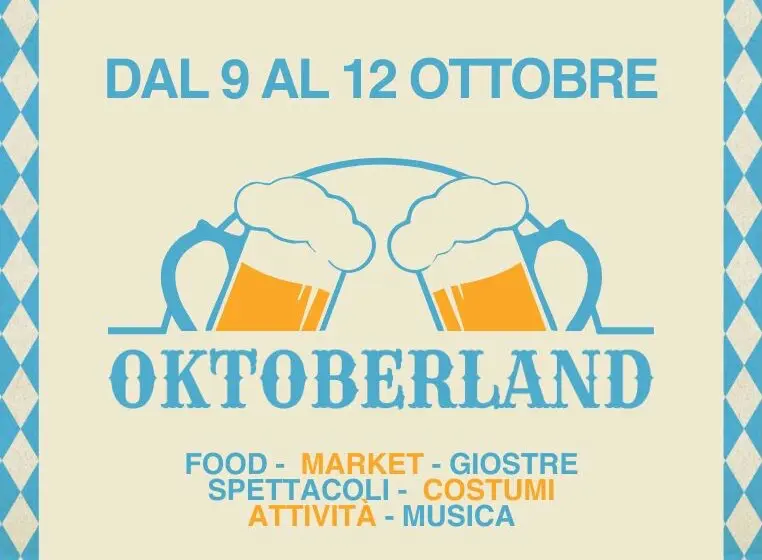 Arriva Oktoberland Napoli! Dal 9 al 12 ottobre l'Oktoberfest sbarca a Edenlandia (ingresso gratuito). Birra, salsiccione, pasta e patate: il gemellaggio tra Baviera e Napoli.