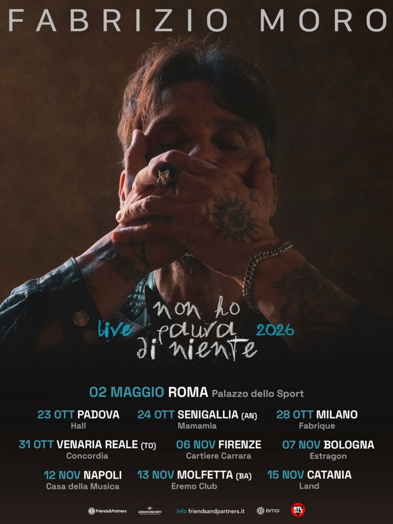 Fabrizio Moro tour 2026