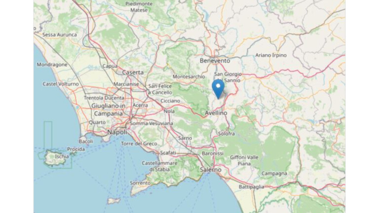 Terremoto oggi Avellino