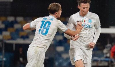 Napoli-Qarabag pagelle Mc Tominay