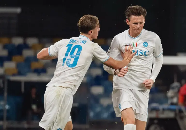 Napoli-Qarabag pagelle Mc Tominay