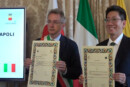 Napoli e Kagoshima rinnovano gemellaggio