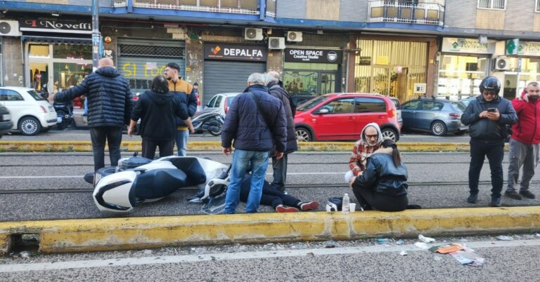incidente via nuova poggioreale