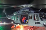 Paura ad Ischia uomo salvato dall'elicottero dell'Aeronautica Militare