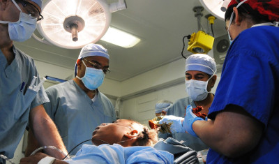 Bambino da Gaza a Napoli