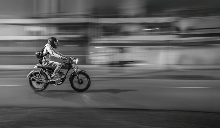 Corsa di motocross al Vomero