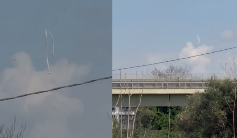 Volla: strani avvistamenti nel cielo