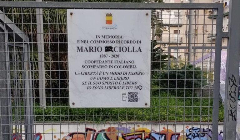 Murale Mario Paciolla