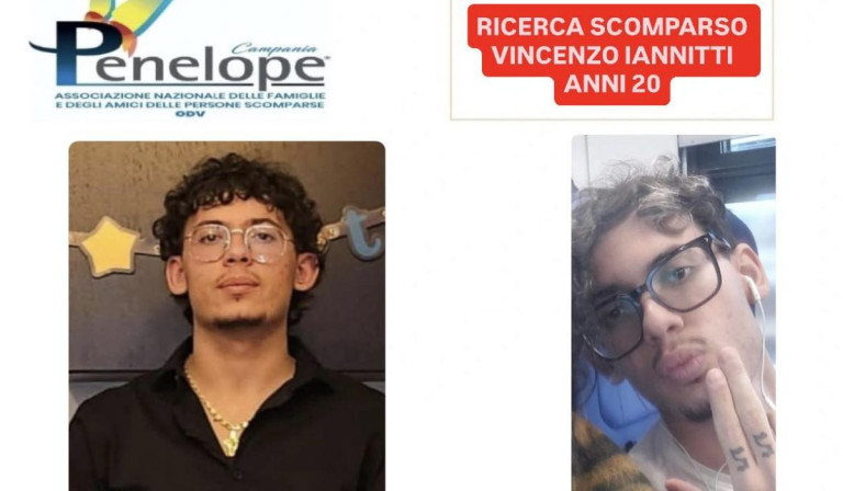scomparso 20enne Sessa Aurunca