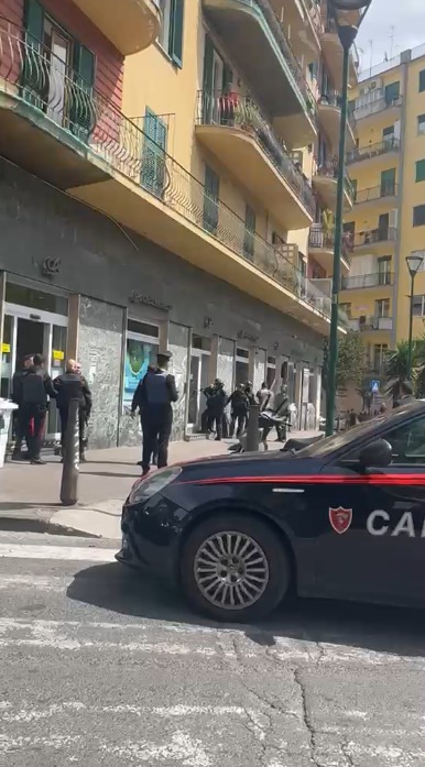 Paura al Vomero: tentata rapina all'interno della Credit Agricole