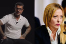 Fabirizio Corona e Giorgia Meloni