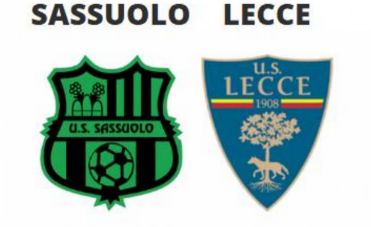 Formazioni Sassuolo-Lecce