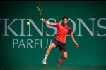 Marco Cecchinato in campo nelle qualificazioni al Roland Garros 2026