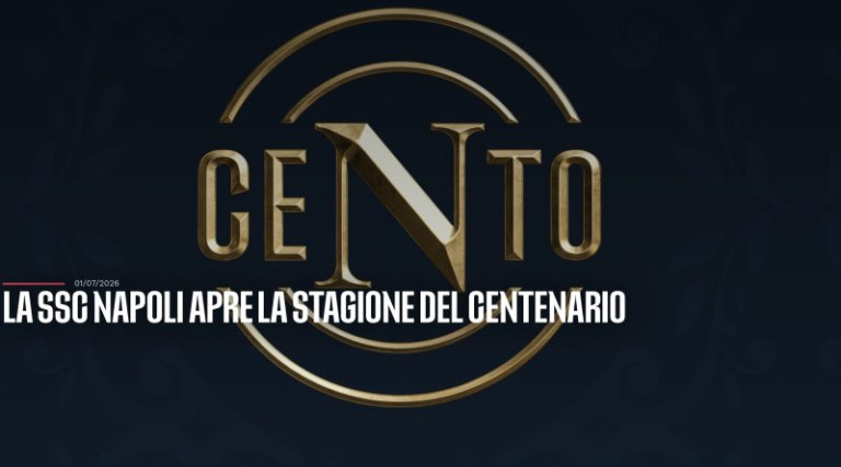 Centenario Napoli: il nuovo logo e al via il programma Pe' cient'ann