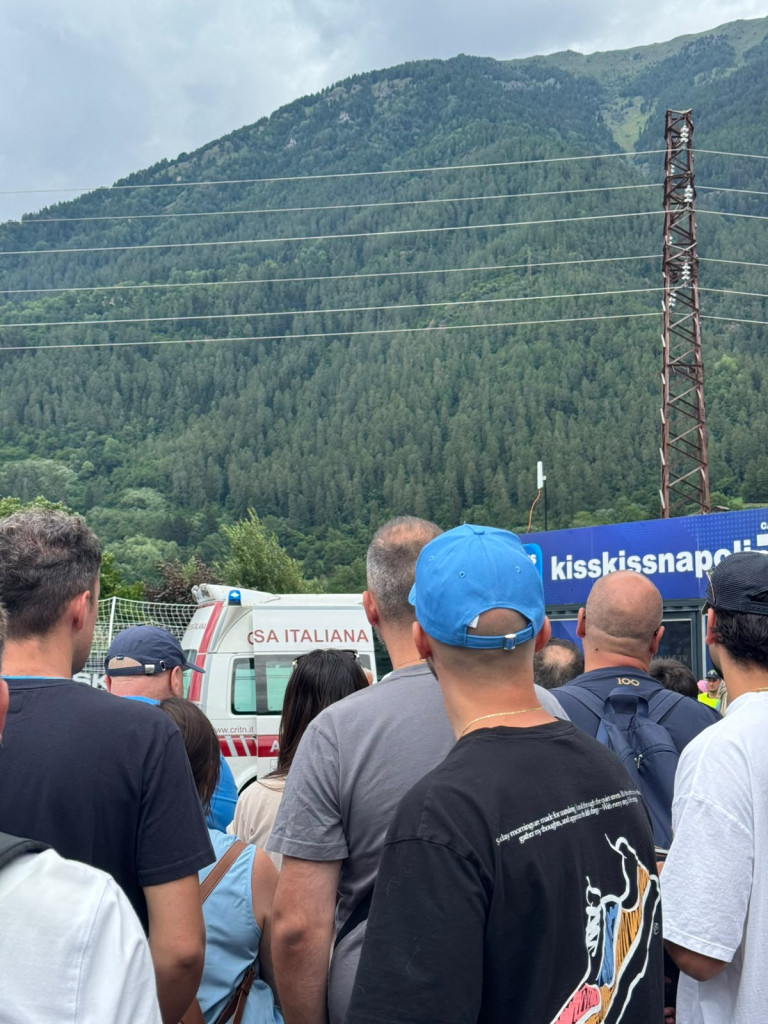 Tifoso accusa malore durante il ritiro del Napoli a Dimaro