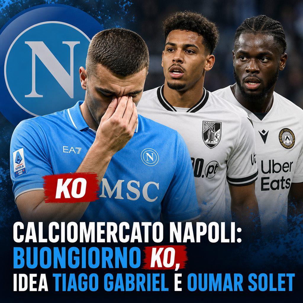 Napoli transfer update with Tiago Gabriel and Oumar Solet as options after Buongiorno’s injury