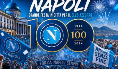 Programma del centenario Napoli con eventi, concerti e fuochi d'artificio per i 100 anni dell'SSC Napoli
