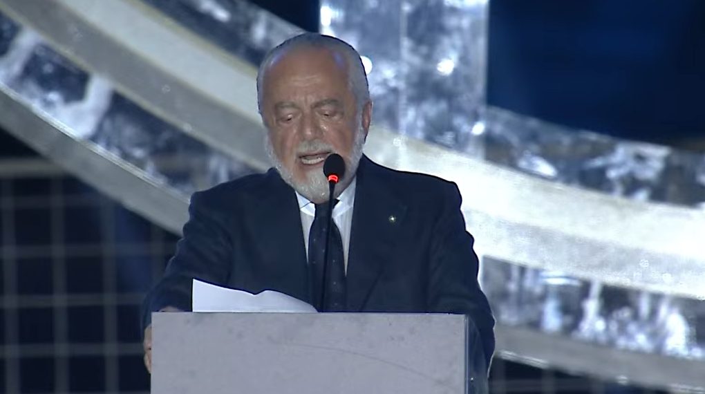 De Laurentiis dona 10000 euro terremotati