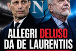 Massimiliano Allegri looks tense after the Franchi match amid Napoli tensions with Aurelio De Laurentiis