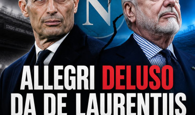Massimiliano Allegri looks tense after the Franchi match amid Napoli tensions with Aurelio De Laurentiis