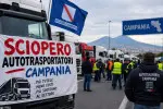 Sciopero autotrasportatori Campania