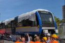Linea 6 nuovi treni, primo convoglio Hitachi arrivato a Napoli